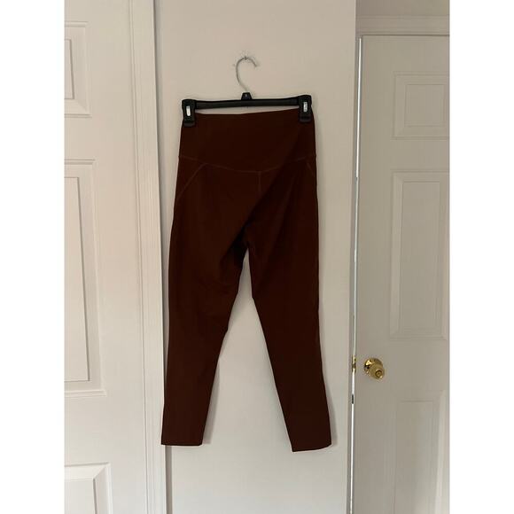 NWOT Girlfriend Collective Brown Earth Compressive High-Rise Leggings - Picture 3 of 4